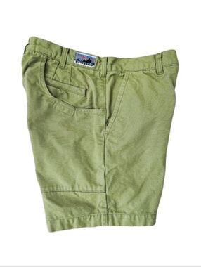 Patagonia Stand Up Shorts 31 Green Organic Cotton Canvas Classic Outdoor